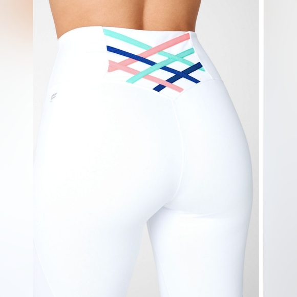 Fabletics Pants - FABLETIC Leggings With Criss Cross Designs